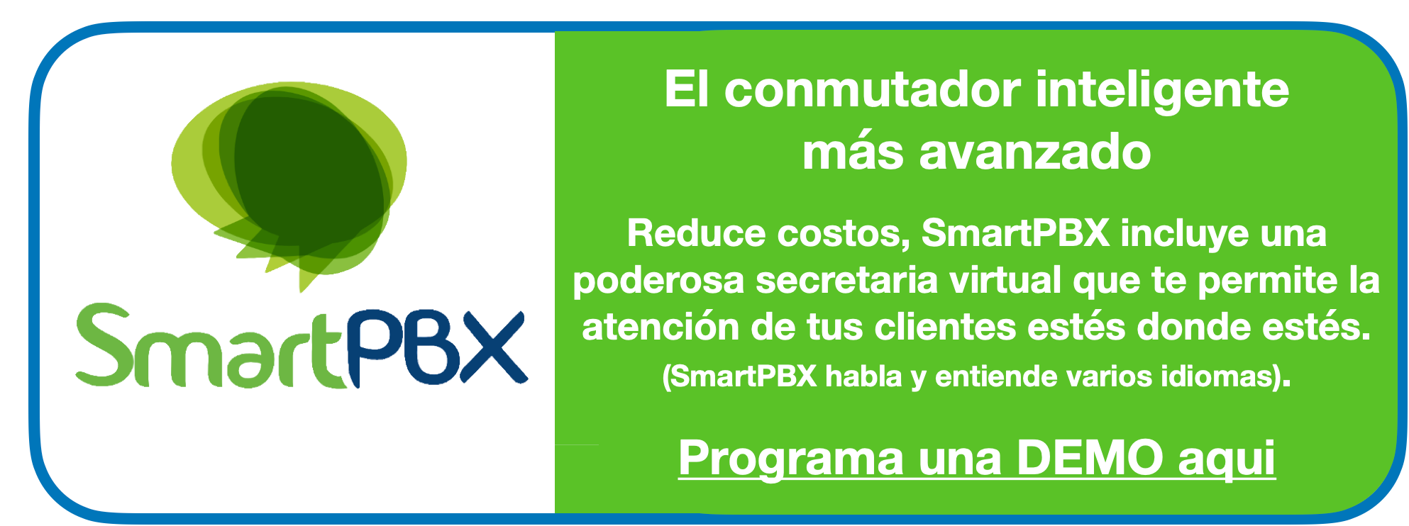 SamrtPBX el conmutador inteligente que te ayudará a atender tus clientes de manera personalizada.